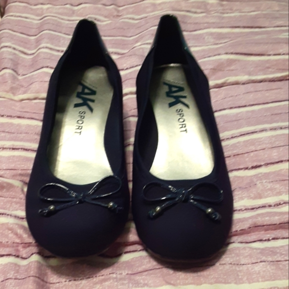Anne Klein Sport Akdonata Wedge, Skechers Memory Foam, Size 10, EUC